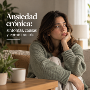 Ansiedad crónica: síntomas, causas y cómo tratarla